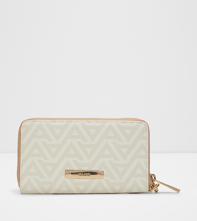 MELISANDE Monogram Zip-Around Wallet
