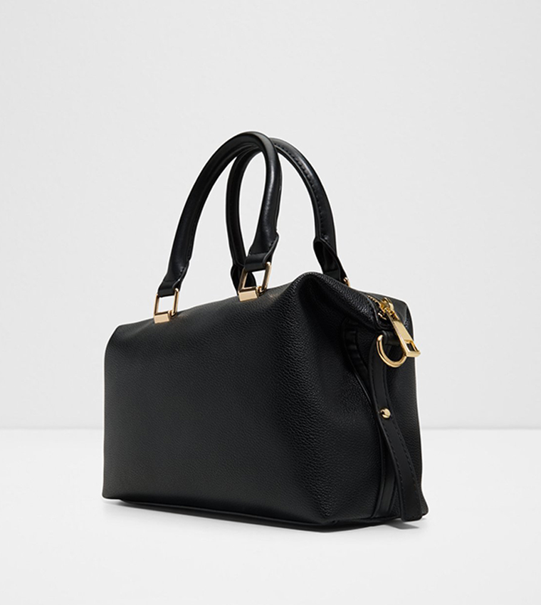 MELLOW Textured Satchel Bag