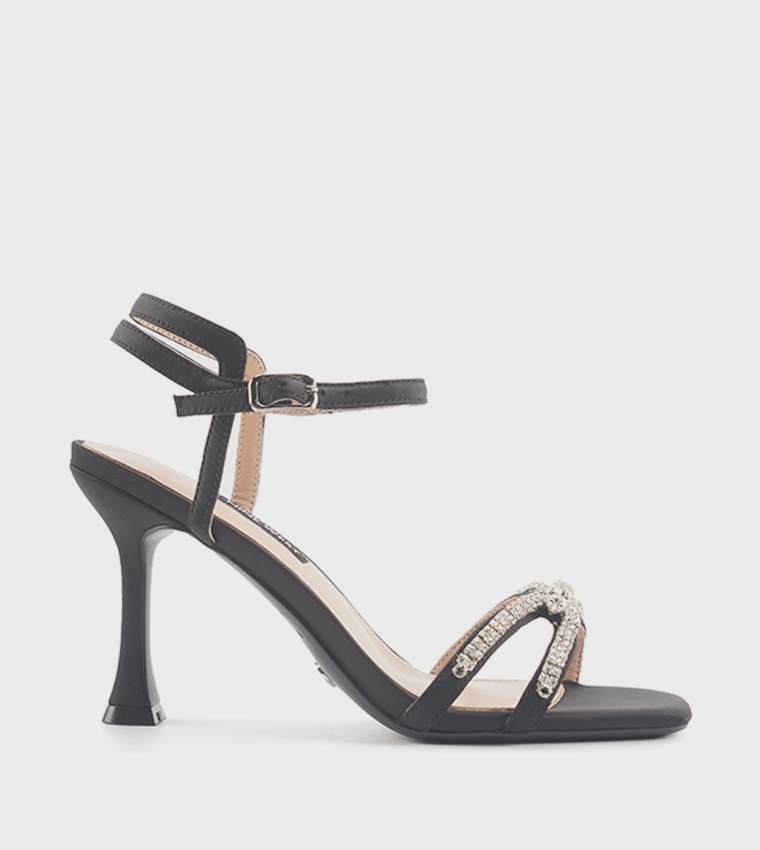 MELODIE Embellished Heeled Sandals