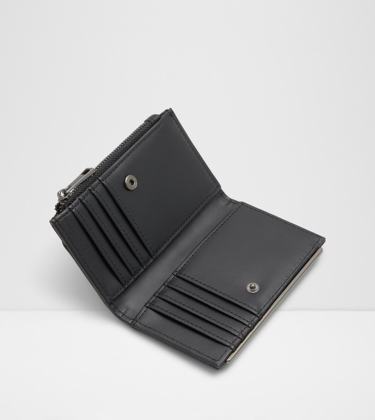 MERECLYA Textured Bi-Fold Wallet