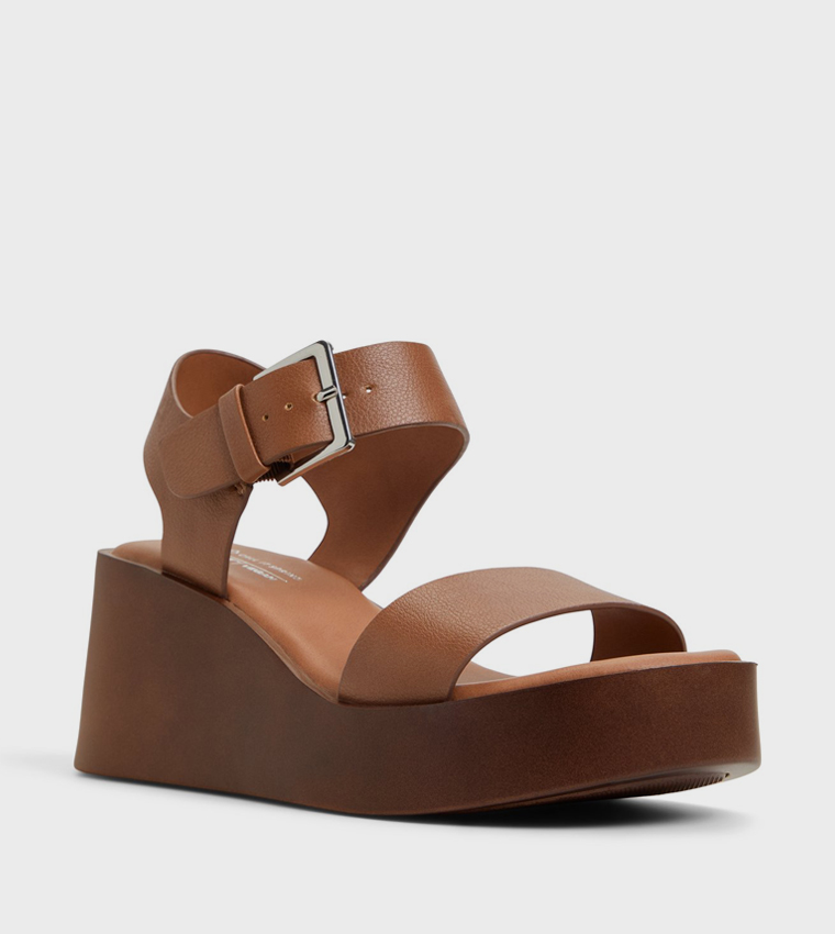 MERISA Ankle Strap Wedge Sandals