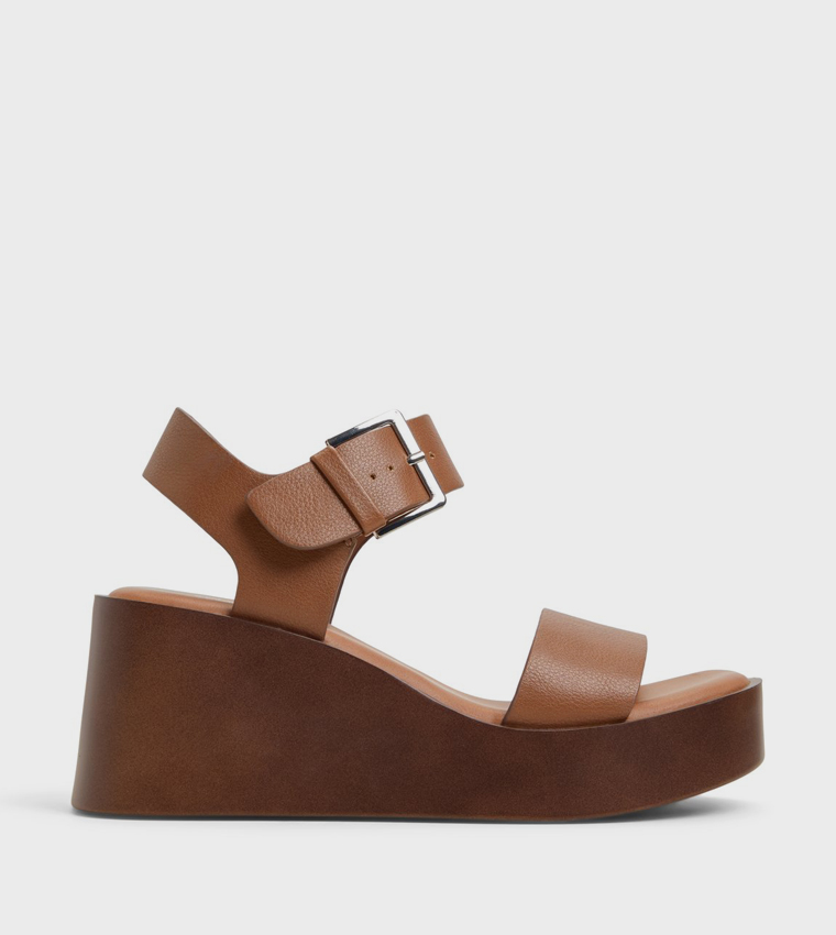 MERISA Ankle Strap Wedge Sandals