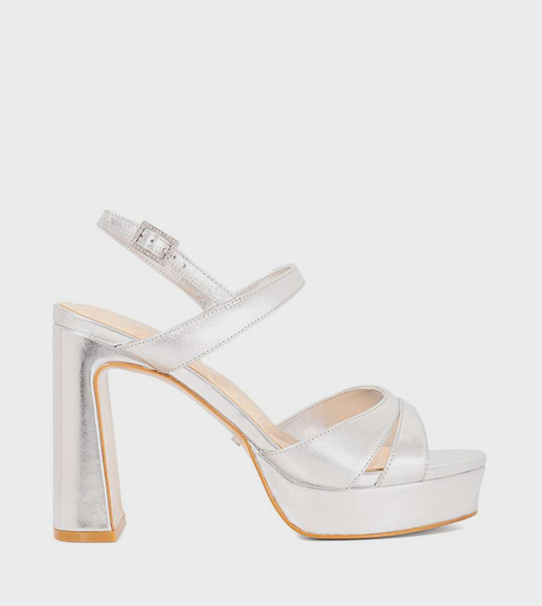MESSER Open Toe Block Heel Sandals