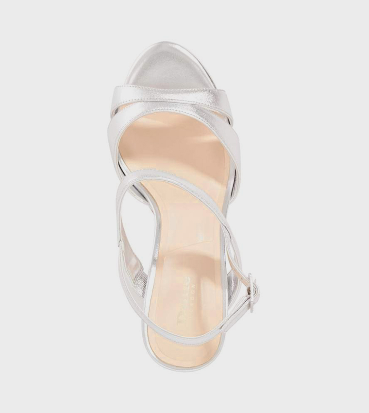 MESSER Open Toe Block Heel Sandals