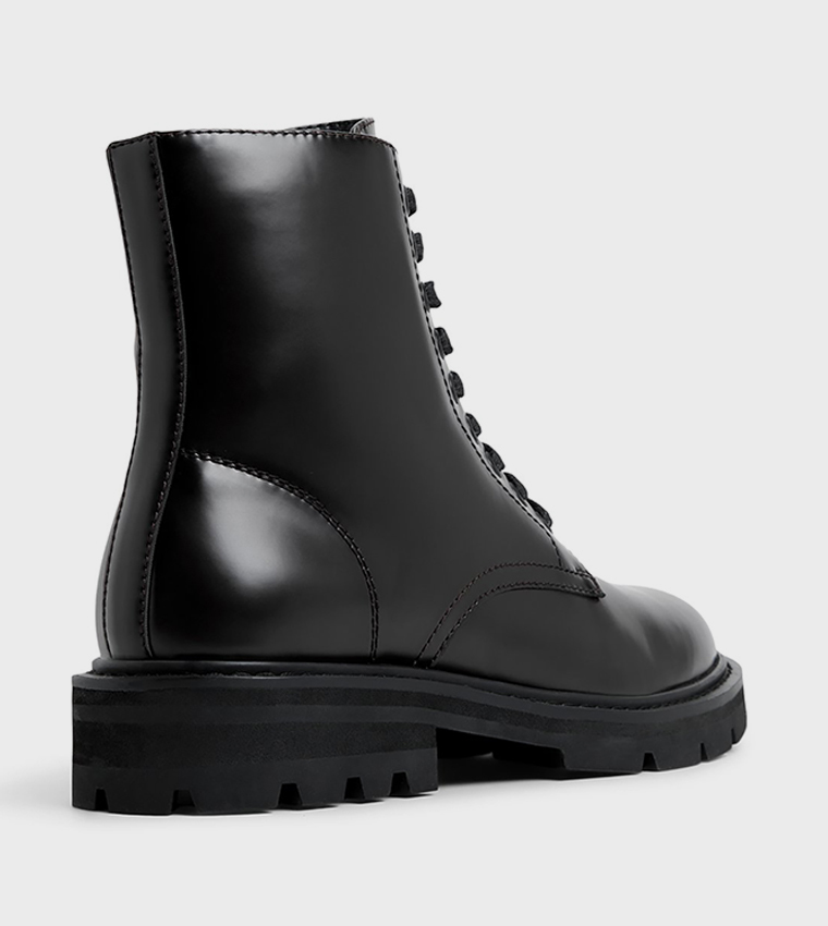 METZGER Lace-Up Ankle Boots