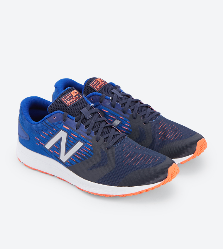 Flash RN3 SeedRide Lace-Up Running Shoes - Navy