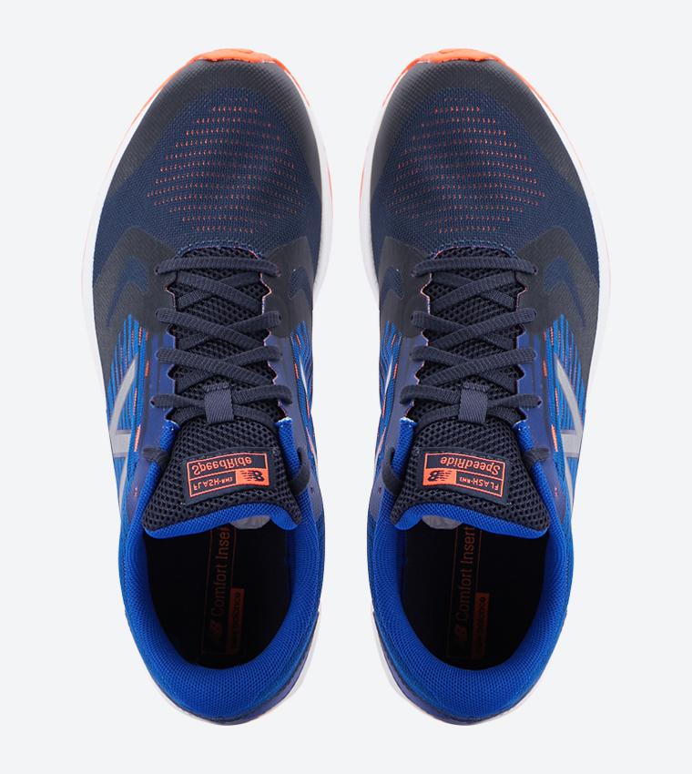 Flash RN3 SeedRide Lace-Up Running Shoes - Navy