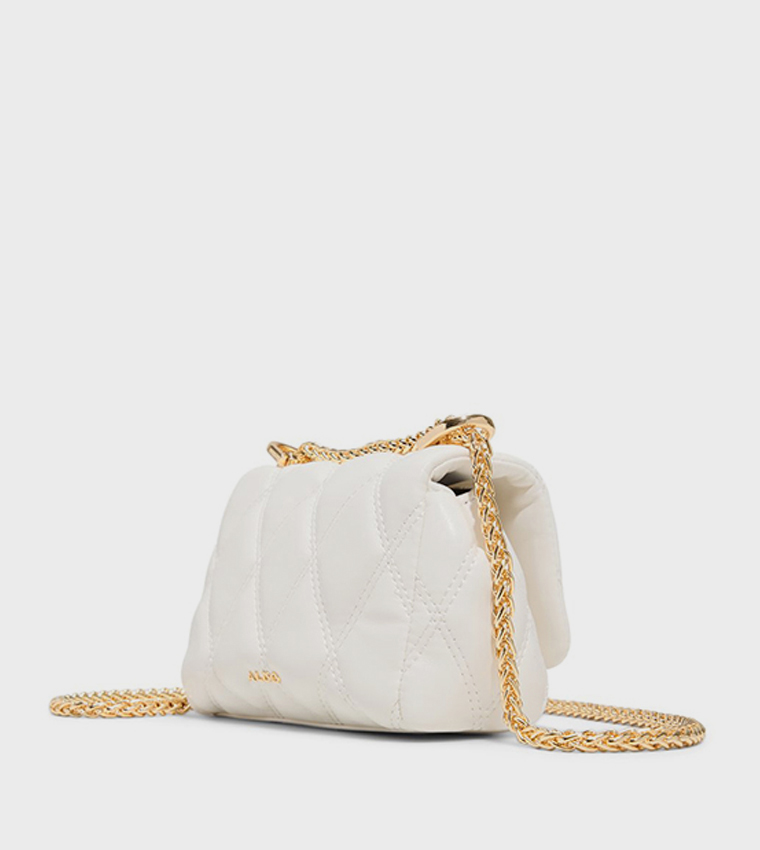 MIAWHITE Quilted Flap Crossbody Bag