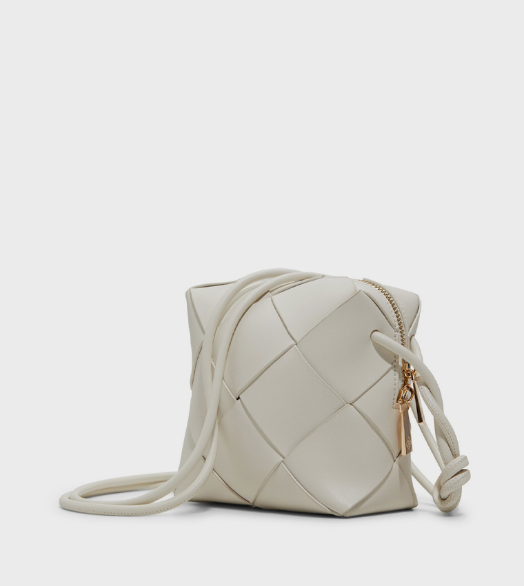 MICAHH Braided Crossbody Bag