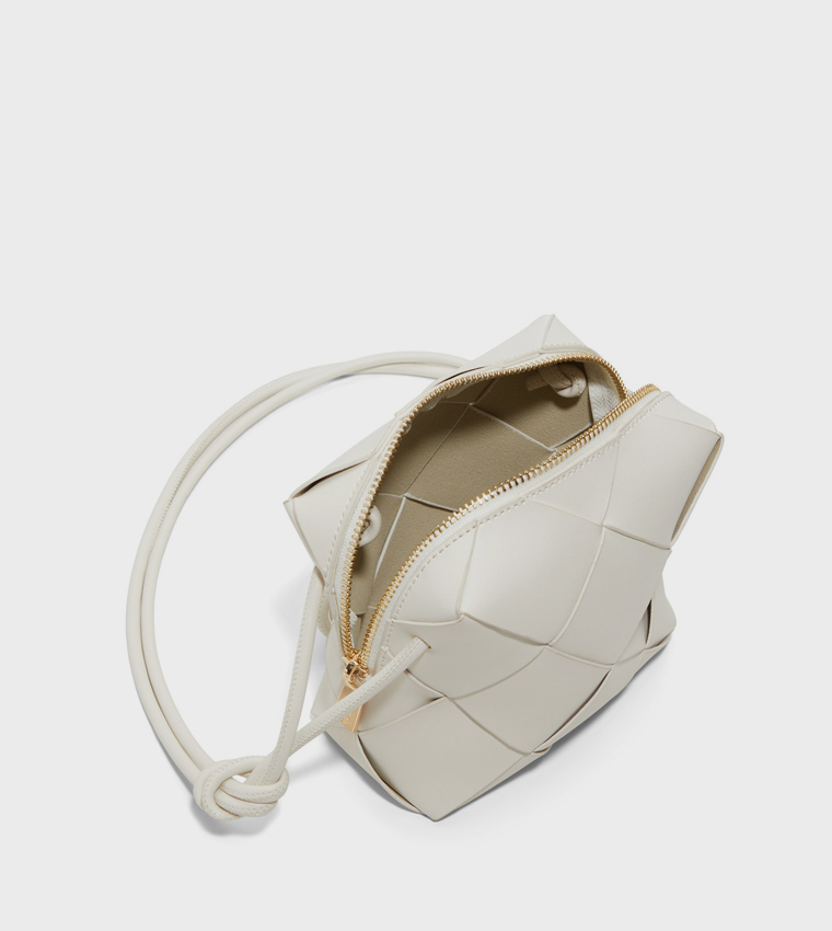 MICAHH Braided Crossbody Bag