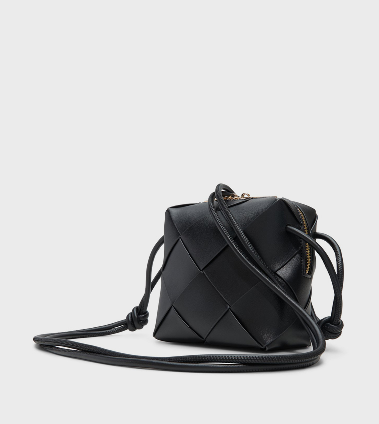 MICAHH Braided Crossbody Bag