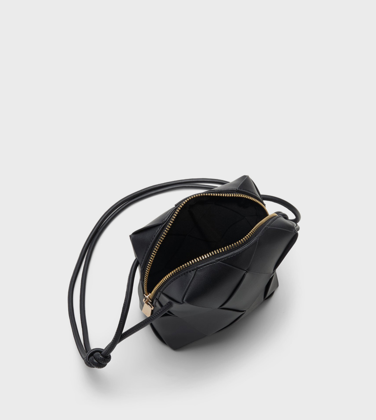 MICAHH Braided Crossbody Bag