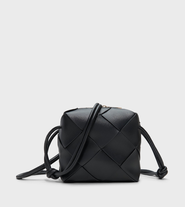MICAHH Braided Crossbody Bag