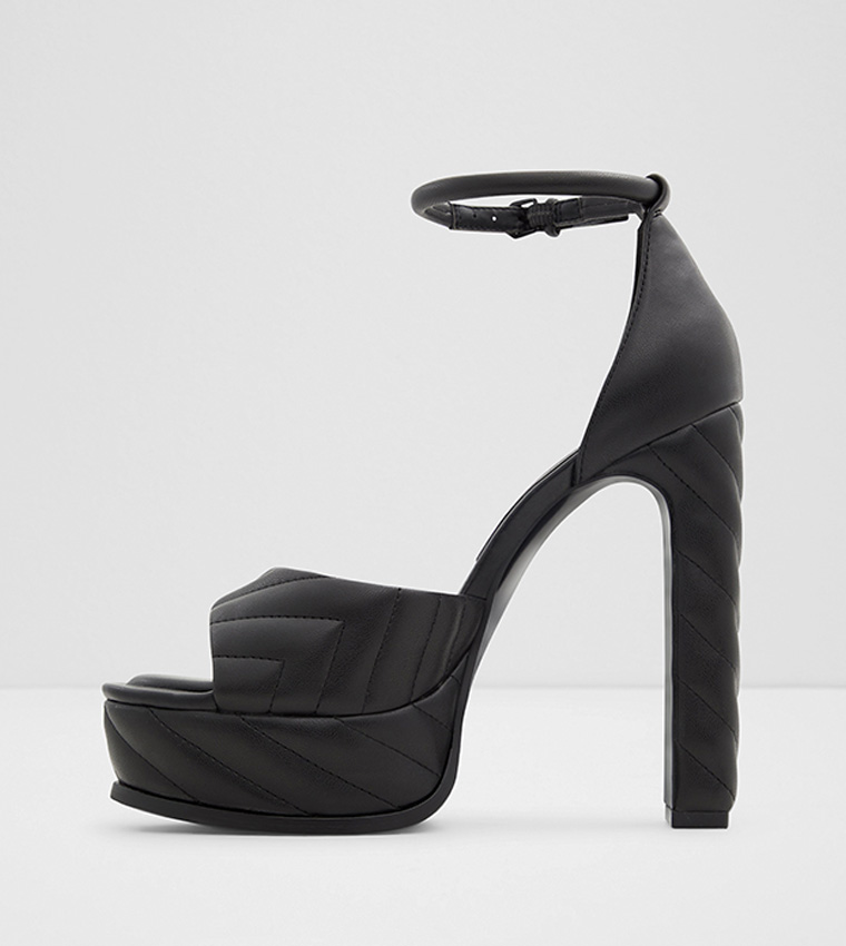 Milena Ankle Belt High Heeled Sandals-Pillow Walk Collections 
