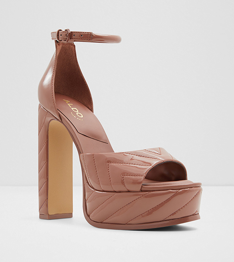 Milena Ankle Belt High Heeled Sandals-Pillow Walk Collections 