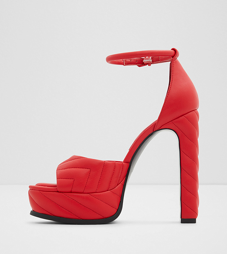 Milena Ankle Belt High Heeled Sandals-Pillow Walk Collections 