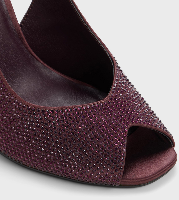 MILENAA Peep Toe Heel Sandals