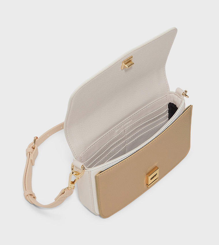 MIRABELA Color Block Crossbody Bag