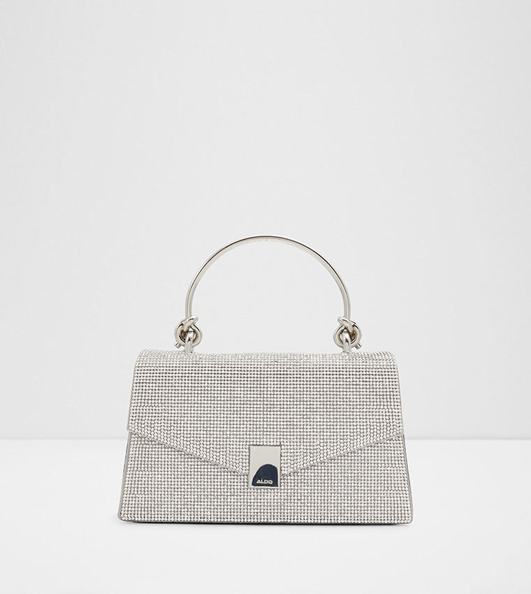 MIRAMA Embellished Top Handle Bag
