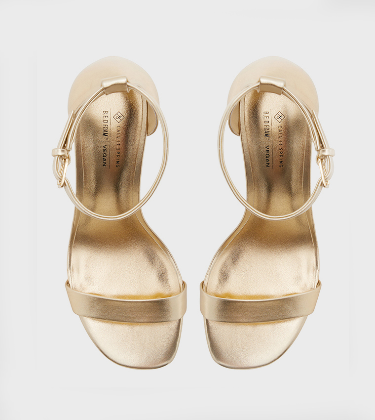 MIRELLAA Ankle Strap Heel Sandals