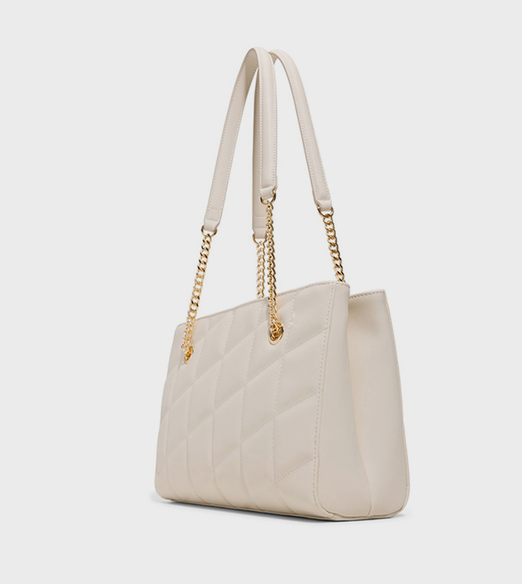 MIROEDE Quilted Convertible Shoulder Bag