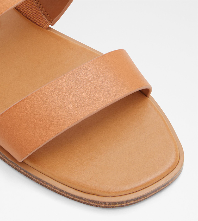 MIRYHAR Double Strap Flat Sandals