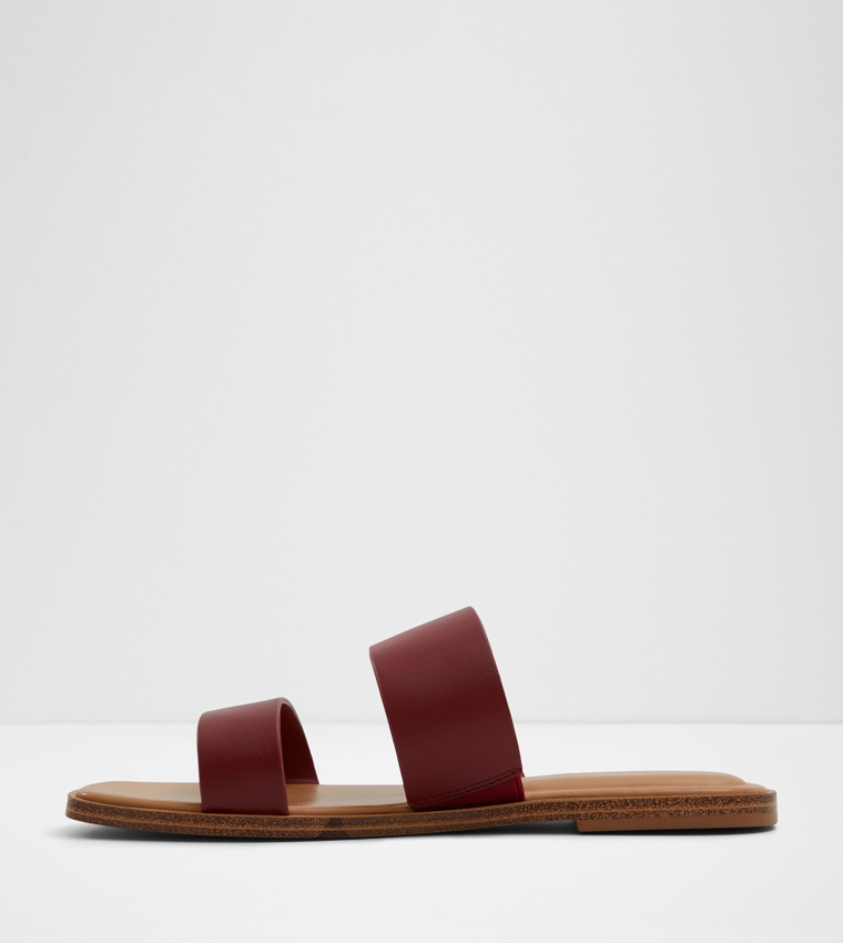 MIRYHAR Double Strap Flat Sandals