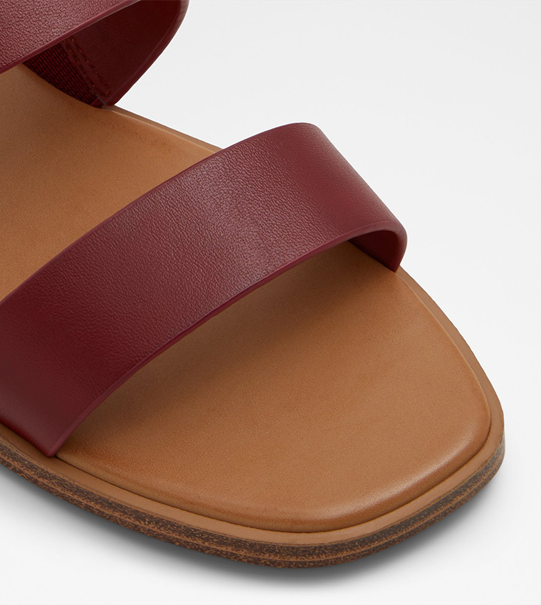 MIRYHAR Double Strap Flat Sandals