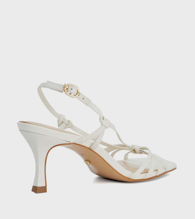 MISCHEVIOUS Open Toe Heel Sandals