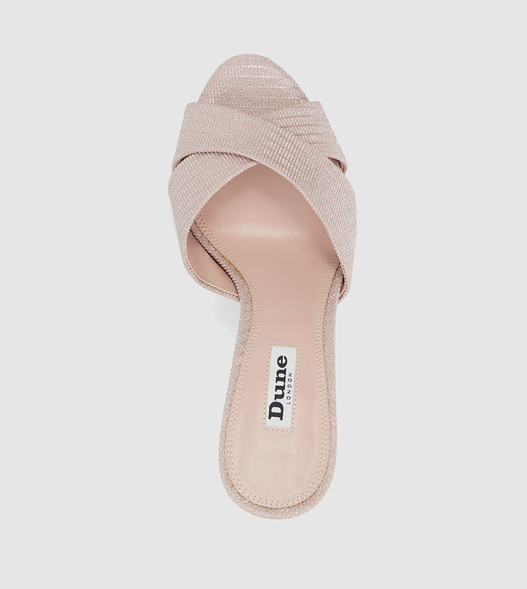 Buy Dune London MITSIE Embellished Heel Sandals In Pink