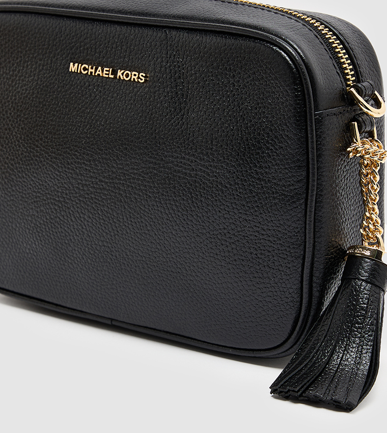 Logo Metal Tassel Detail Camera Bag