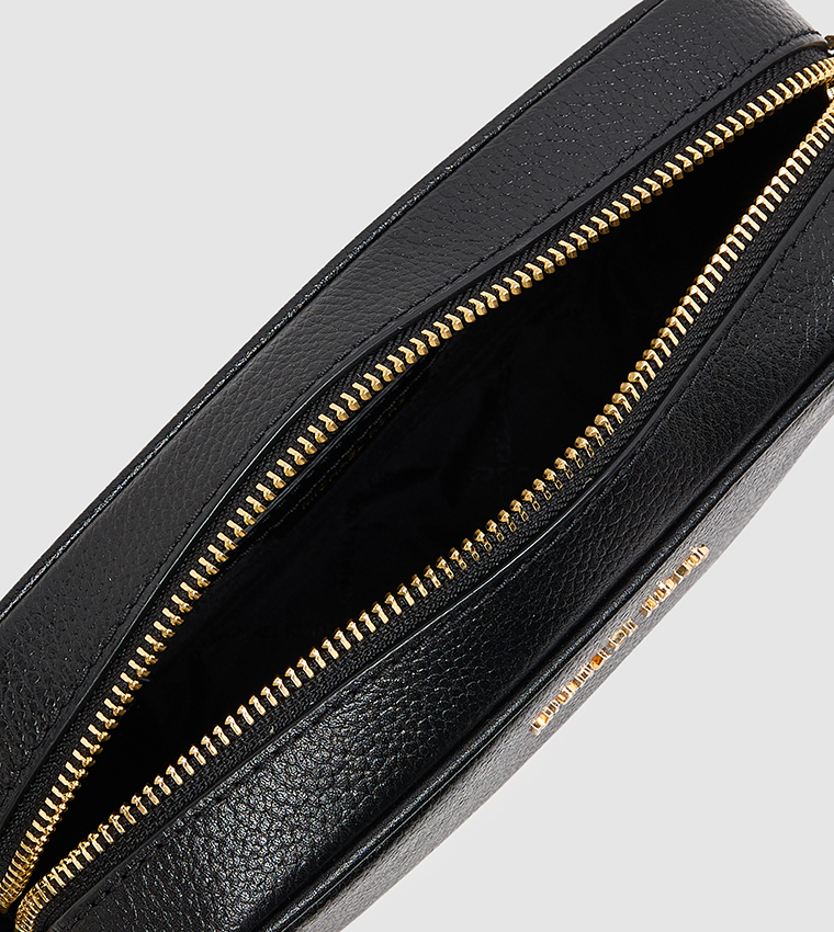 Logo Metal Tassel Detail Camera Bag