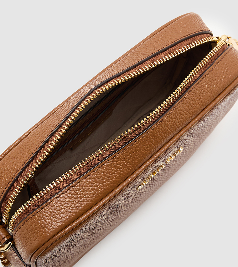 Logo Metal Tassel Detail Camera Bag