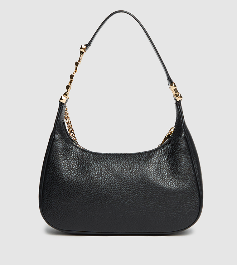 PEBBLE Textured Shoulder Bag