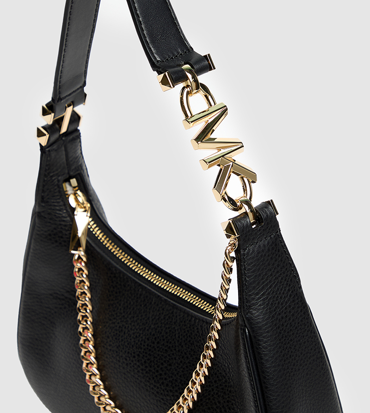 PEBBLE Textured Shoulder Bag