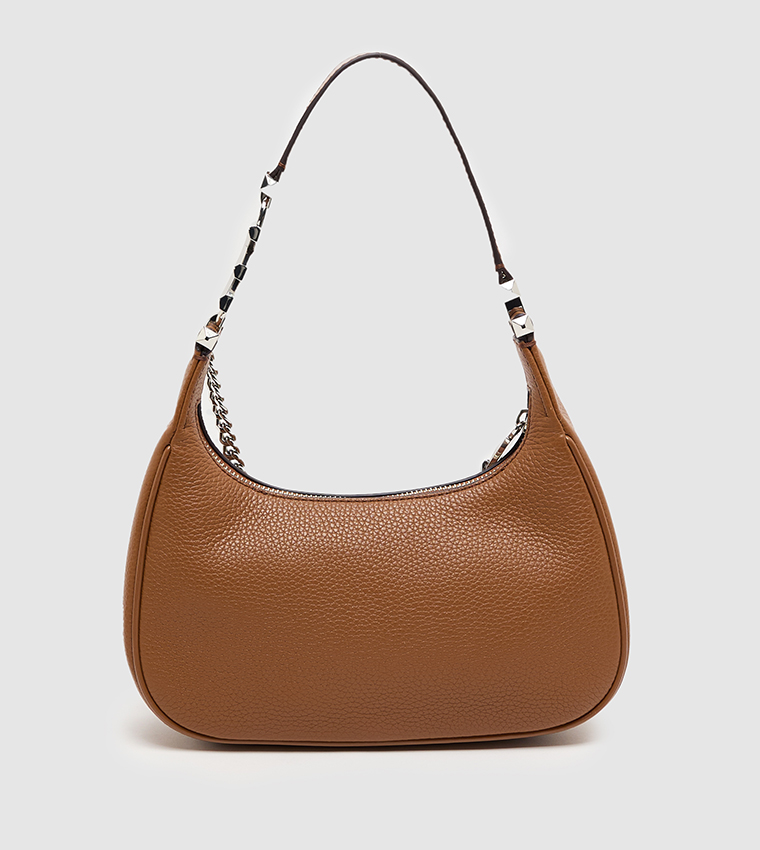 PEBBLE Textured Shoulder Bag