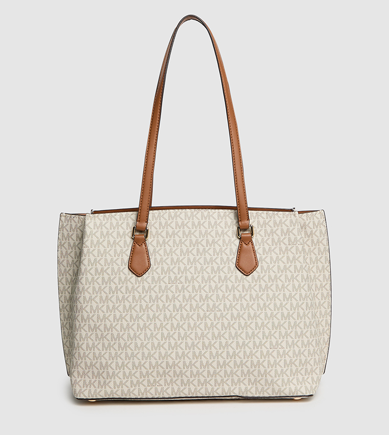 Monotype Printed Tote Bag