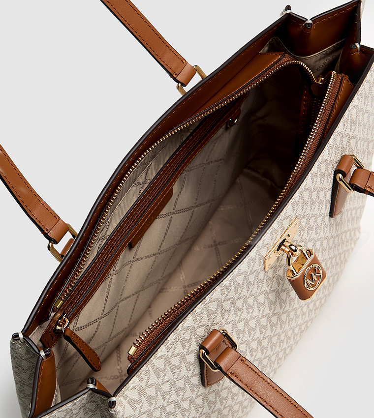 Monotype Printed Tote Bag
