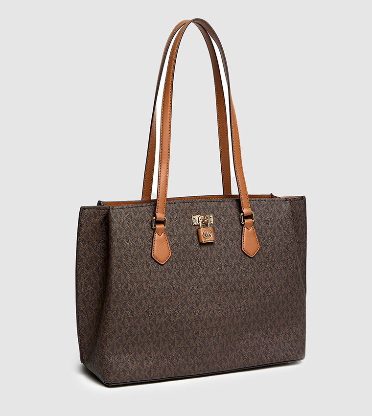 Monotype Printed Tote Bag