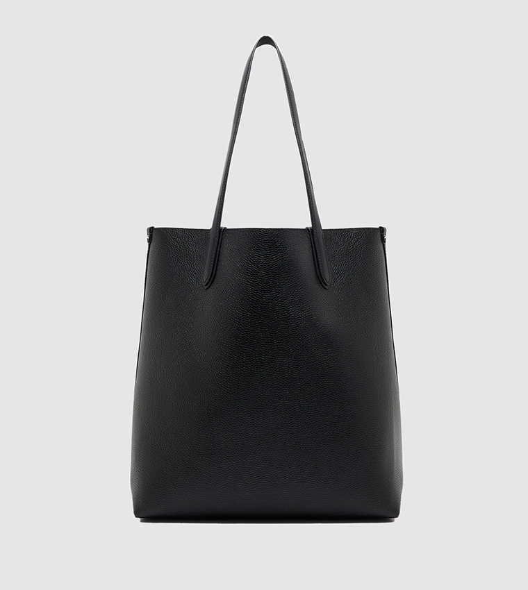 ELIZA Textured Tote Bag with Card Holder