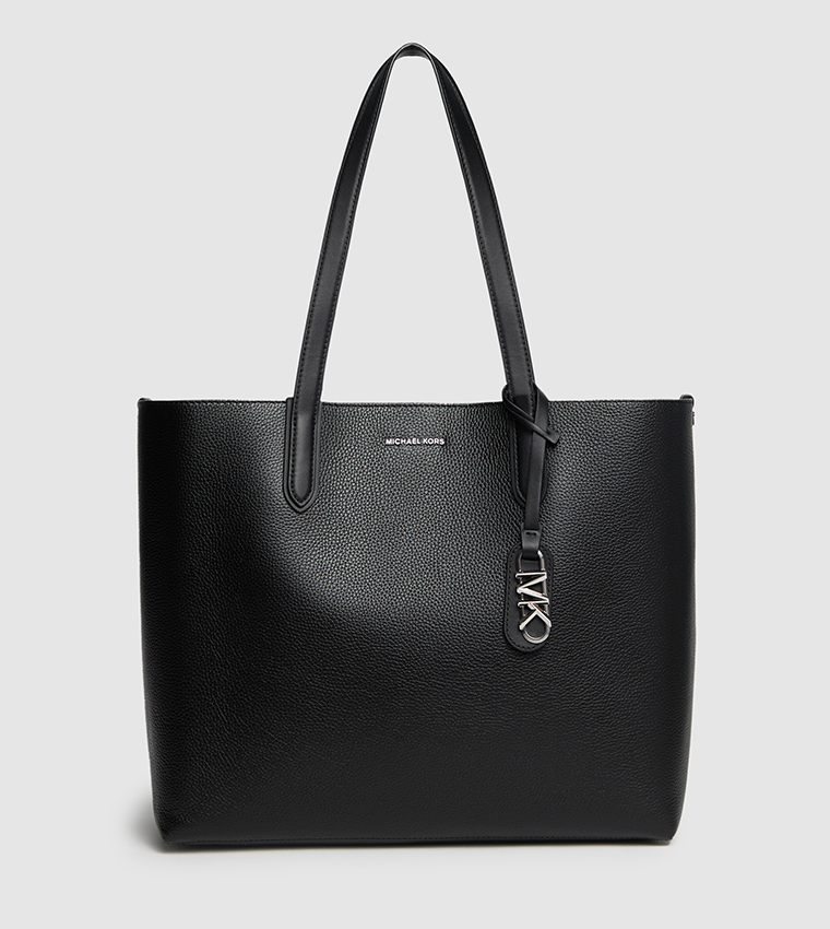 ELIZA Textured Tote Bag with Card Holder