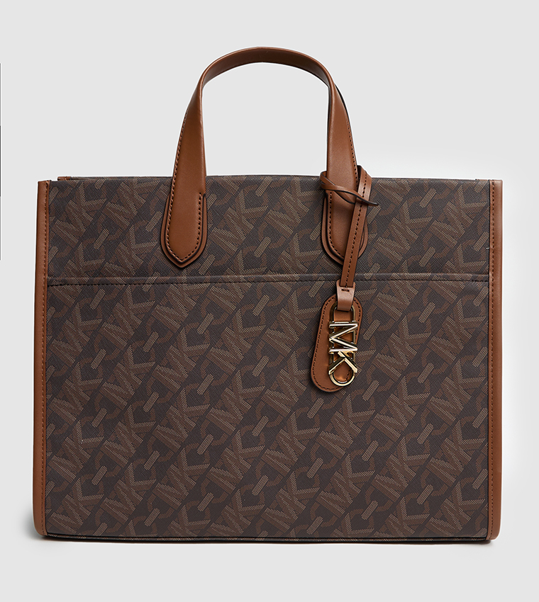 Monotype Printed Tote Bag
