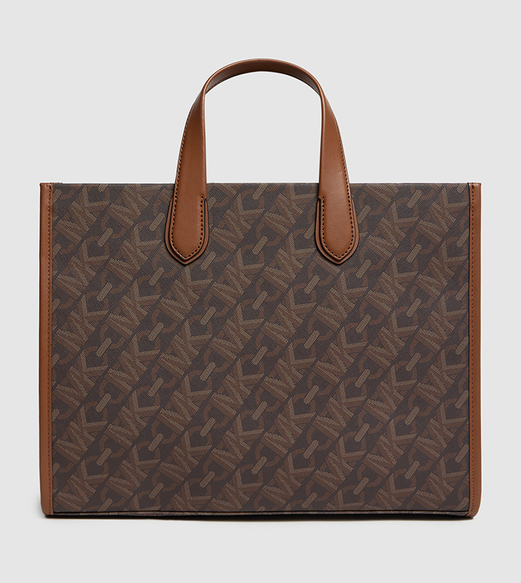 Monotype Printed Tote Bag