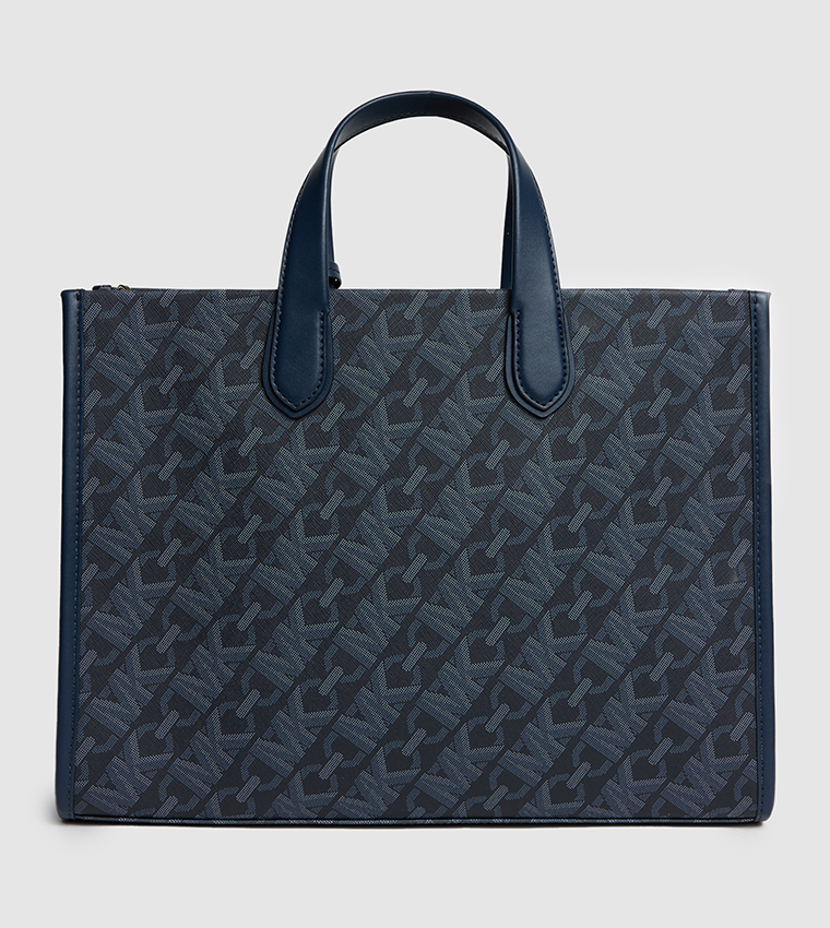 Monotype Printed Tote Bag