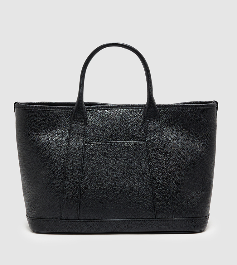 Textured Tote Bag with Sling