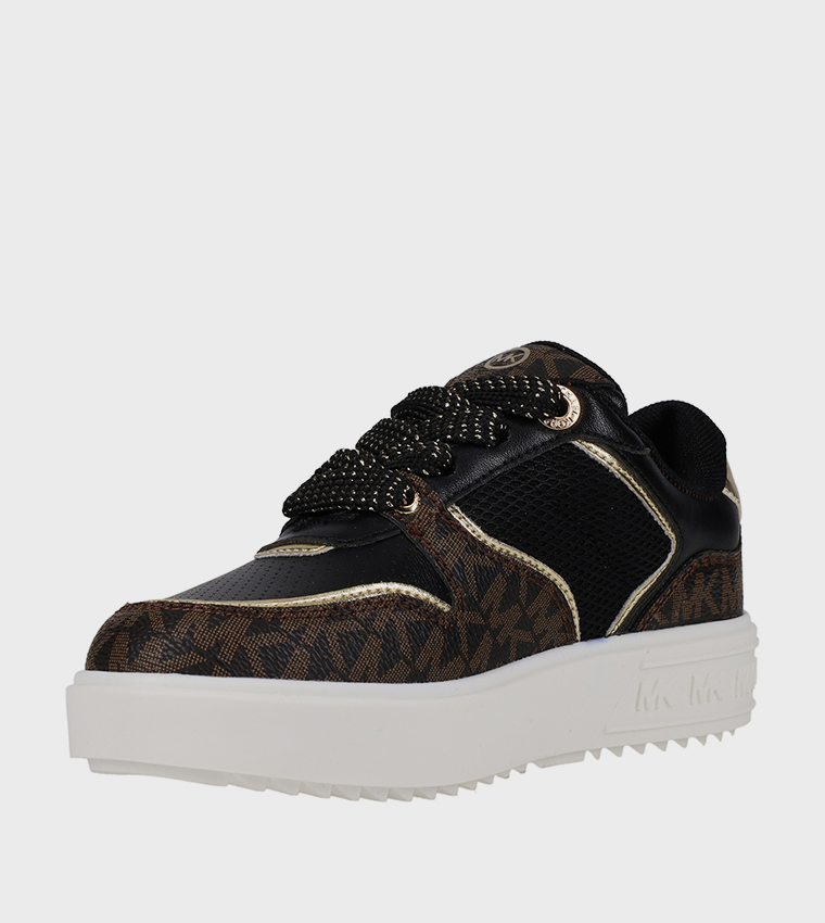 EMMET RUMI Monogram Low-Top Sneakers