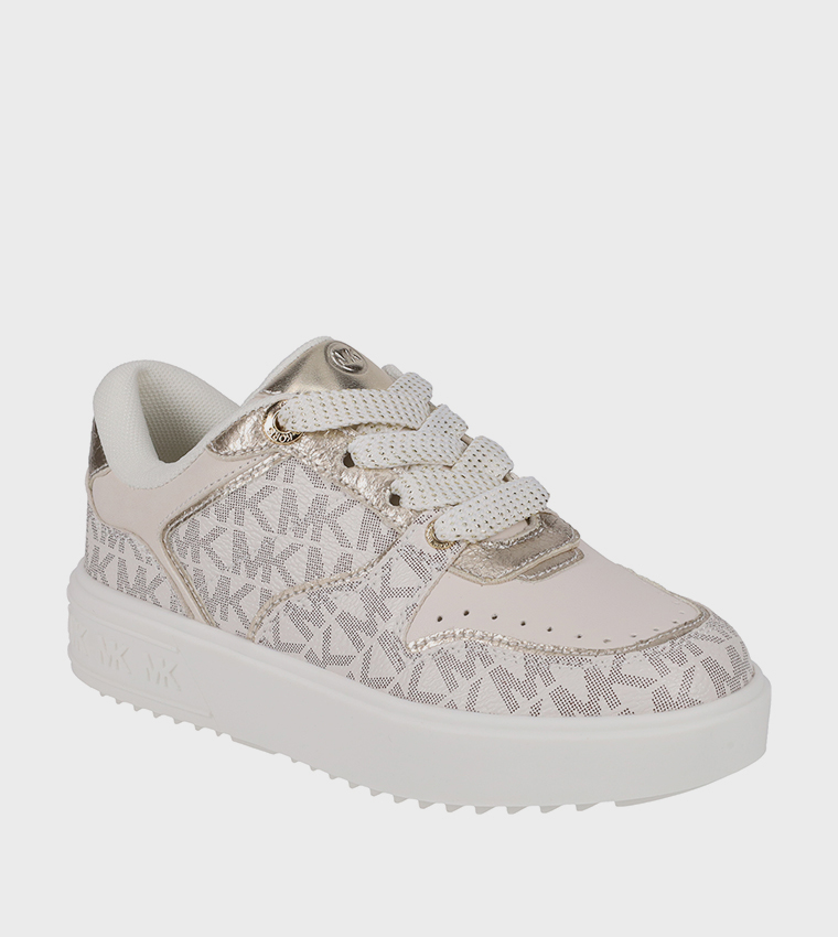 EMMET RUMI Monogram Low-Top Sneakers