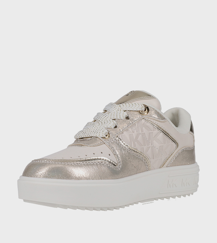 EMMET RUMI Monogram Low-Top Sneakers