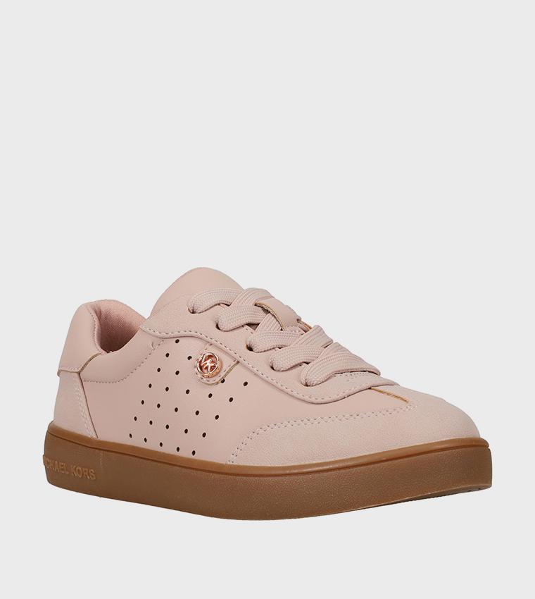Buy Michael Kors JEM SCOTTY Textured Low Top Sneakers In