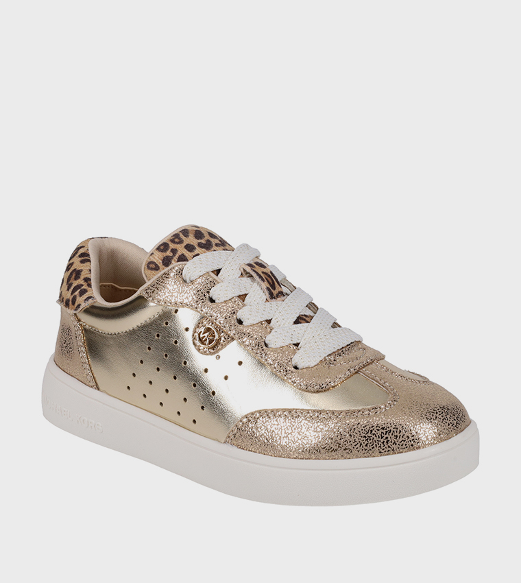 JEM SCOTTY Textured Low-Top Sneakers